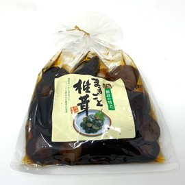 Boiled Shiitake Mushrooms, Whole Shiitake Mushrooms, 2 Bags (7.4 oz (210 g) per Bag) [Slowly Boiled Shiitake Mushrooms] Side Dishes, Chopsticks, Lunch Box, Chirashi Sushi (Room Temperature Flight)