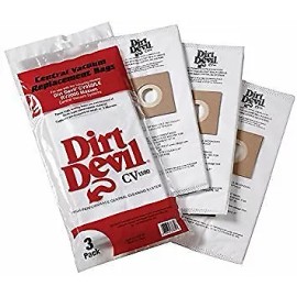 For Dirt Devil Dirt Devil Central Vacuum Cleaner HP, CV950,CV1500 Vacuum Bags 3 Pk Part # 77...