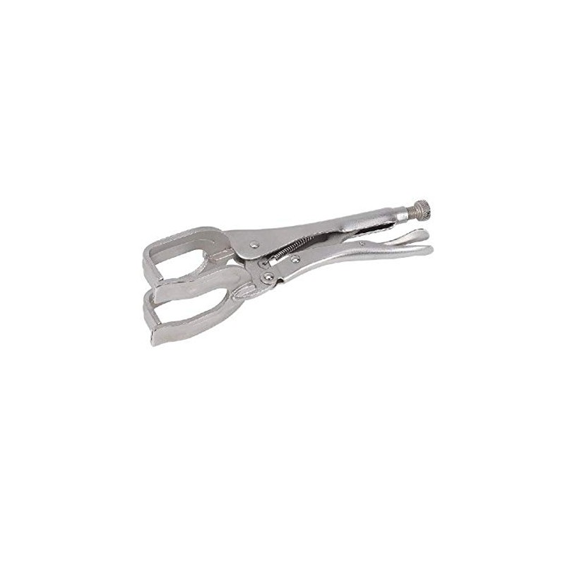 Tactix 200603 Welding Clamp Locking Plier, 266mm/10-Inch, Black/Orange