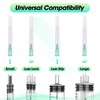 100pcs 21G 38MM Dispensing Stainless Steel Pipe Accessories for Scientific