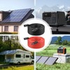 Kimbluth 10 AWG Solar Extension Cable 50FT Black + 50FT