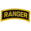 EagleEmblems PM0102 Patch-Army,Tab,Ranger (Gld/Blk) (3'')