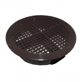 BM406B Brown 3" Round Soffit Vent