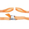 iapyx® 2x Lashing straps with loops, clamping lock, quick release,