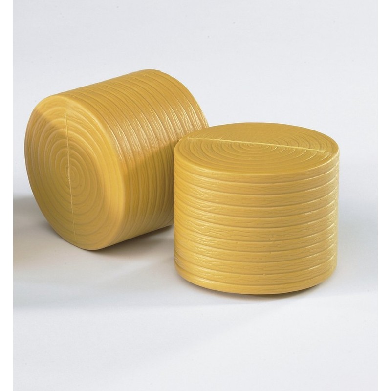 bruder 02344 Accessories 4 Round Bales Ochre Brown 1:16 Accessories