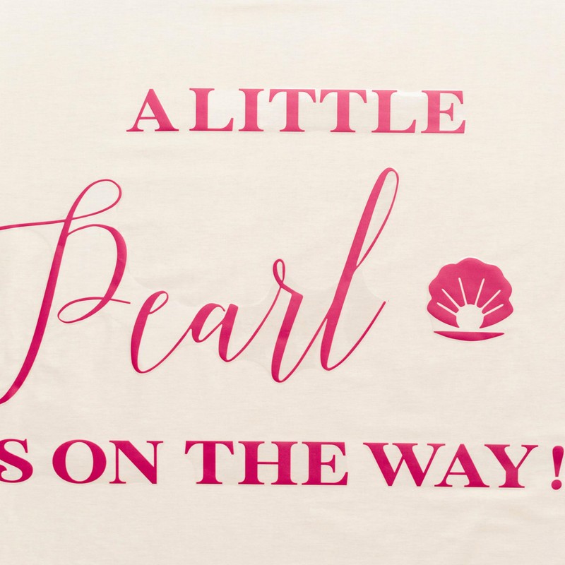 Capiont A Little Pearl is on The Way Decal
