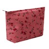 OZAOZ Makeup bag for Women, Flower Cosmetic Bags Zipper Pouch,