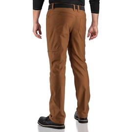 Legendary Whitetails Men's Standard Stretch Woven Canvas Straight Leg Pant, Chestnut