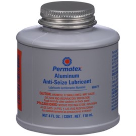 Permatex 80071-12PK Anti-Seize Lubricant with Brush Top Bottle, 4 oz. (Pack of 12)