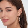 Gelanmeng Chunky Hoop Earrings for Women - 14k Gold Plated