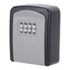 4 Digit Combination Password Key Lock Box Wall Mount Safety