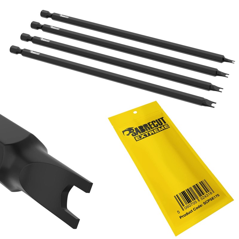 4 x SabreCut SCPSE175 Spanner Snake Eye Pigs Nose Security