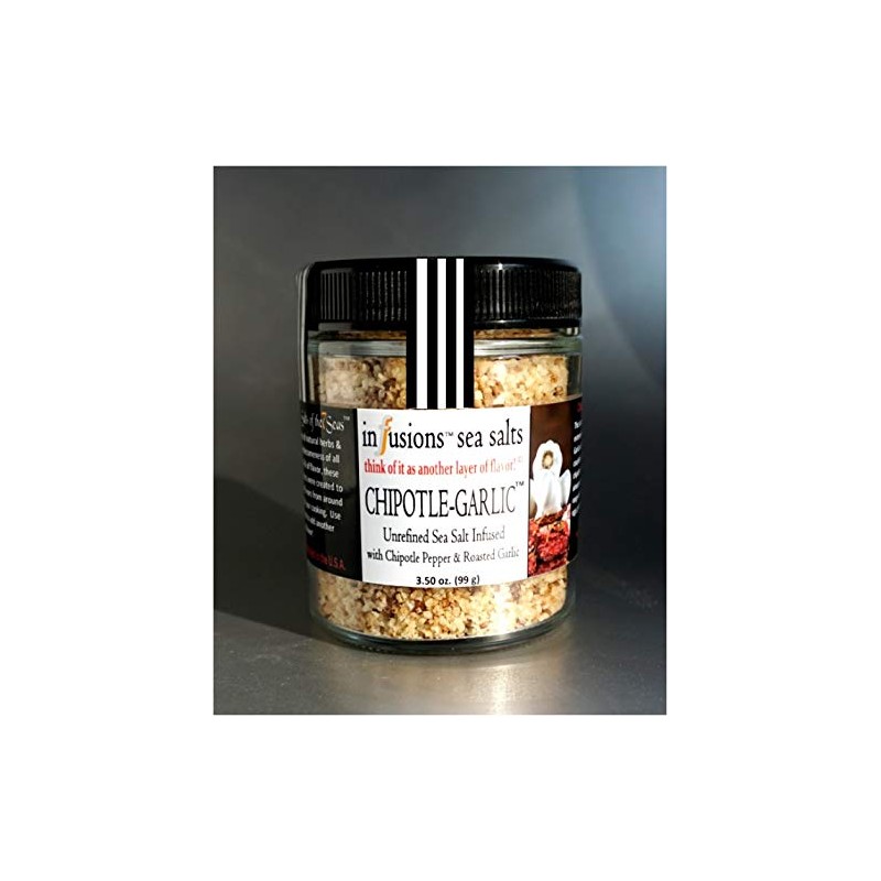 Salts of the 7 seas Chipotle-Garlic Infused Sea Salt