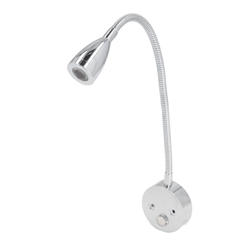 RV Interior Reading Lights Bedside Reading Lamp 10‑30v Dimmable Adjustable