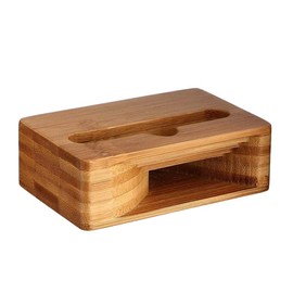 Toddmomy Wood Cell Phone Stand Wooden Phone Sound Amplifier Universal Wooden Cell Phone Stand with Sound Amplifier Cell Phone Holder Desk Phone Stand Phone Holder for Desk