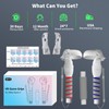 JUBOTY 3 in 1 Upgraded VR Dual Long Stick Handle