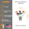 Sunlite MR16 ELC Reflector Light Bulb, 250 Watts, 24 Volts,