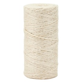 2mm ± 160m Bleached Jute Twine String Craft Decoration Garden