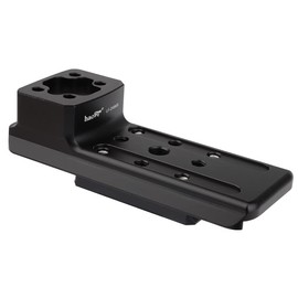 Haoge LF-Z48MS-II Lens Collar Replacement Foot For Nikon Nikkor Z 600mm f4 TC VR S,Z 800mm f/6.3 VR S, Z 400mm f/2.8 TC Z VR S Lens Fits Sachtler FSB-10T FSB6T FSB8 FSB8T DVT 10 5+. 5 DV8/100