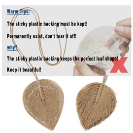 Loiahoer 4 Pcs Curtain Tiebacks,Leaf Curtain Tie Backs Hooks Clip Rope Holder Buckle Handmade Weaving Bohemian Tassel Holdbacks,Curtains Decoration for Home/Living Room/Bedroom/Office/Bathroom,Brown