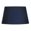 Oaks Lighting Cotton Drum Shade, 8-inch, Navy, Fabric