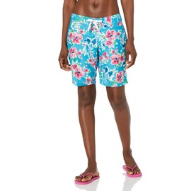 Kanu Surf Oceanside UPF 50+ - Tabla de natación Activa para Mujer (Talla Regular y Grande), Katya Aqua/Rosa, 0