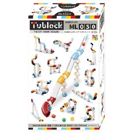 ML050 Tublock Tube Lock, Slider Set, 5 Years Old, 6 Years Old, Elementary School, 50 Piece Educational Toy, Boys, Girls, Birthday Gift