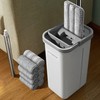 JOYMOOP Mop and Bucket with Wringer Set, Hands Free Flat