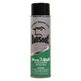 Bullsnot! WaxABull Accelerated Detail Auto Wax 10899009 - Quick Shine Truck and Car Polishing Wax 16oz