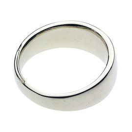 cenote r5015 White Metal Accessory Sanskrit Protection Ring