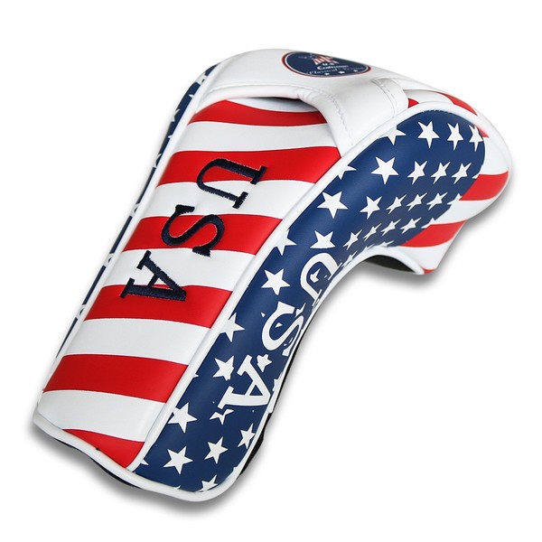 Craftsman Golf Stars and Stripes American USA US Flag Driver Headcover Head Cover for Taylormade RBZ Cobra Taylormade Jetspeed SLDR Callaway Big Bertha Alpha Callaway X HOT Ping Driver