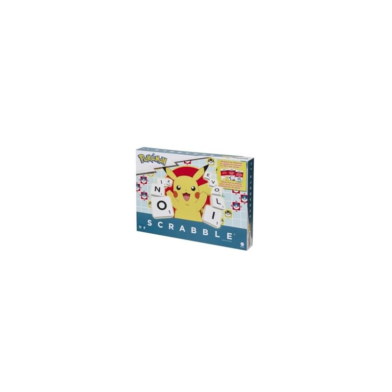 Scrabble Pokémon-Jeu de société family with 2 modes de jeu