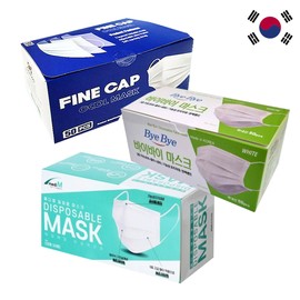Ice Smile Mask Domestic dental mask 1200 sheets large white disposable droplet blocking / 국산덴탈마스크 1200매 대형 화이트 일회용 비말차단