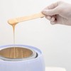 Eson Wax Sticks Wooden, Waxing Spatula - Large Disposable Wax
