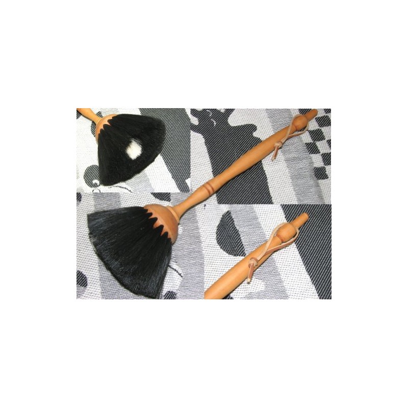 Redecker Goat Wool Premium Dust Sweeping (Ataki, Black)