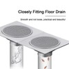 Okaywork Drain Strainer, Drain Strainer for Shower, Stainless Steel Strainer