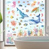 wondever Ocean Theme Animal Window Stickers Under The Sea Whale
