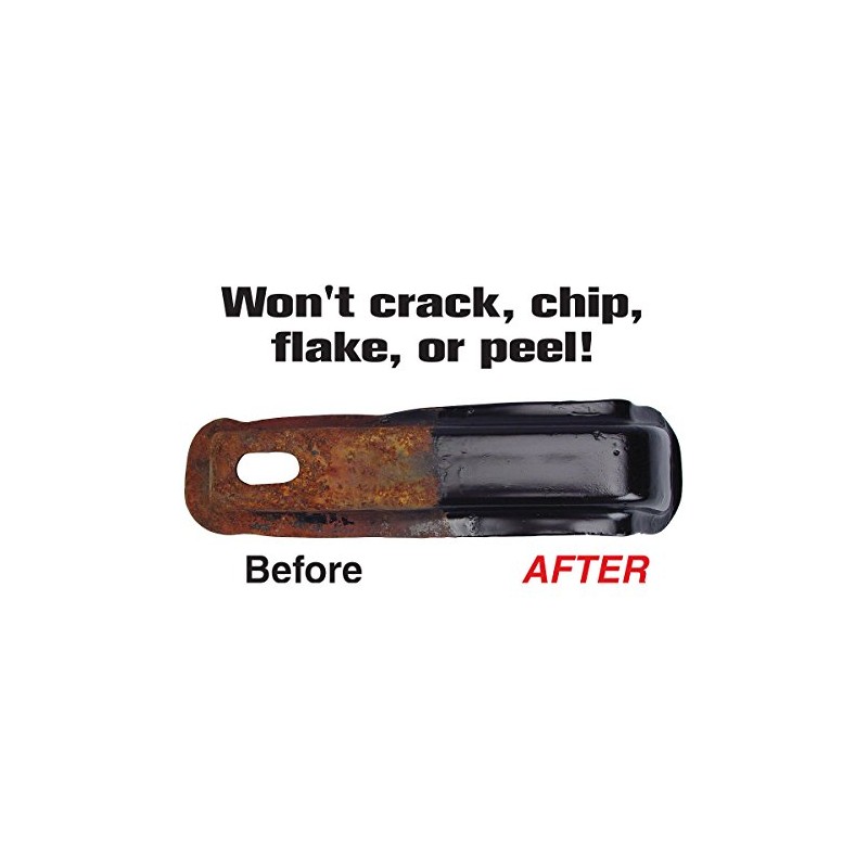 TP Tools® RUST COVER PAINT - Satin Black, Quart TP-1091,
