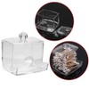 Cotton Swab Box, Practical Cotton Swab Q-tip Makeup Storage Organizer