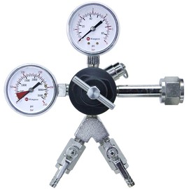Kegco YH-762-2 Two Prouct Regulator, CGA-320