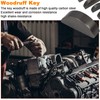 HaSaoMoi 200pcs Metric Woodruff Key Assortment Kit with 15 Most
