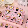 8 Sheets Sushi Faces Wrapping Paper Cute Sushi Dog Gift