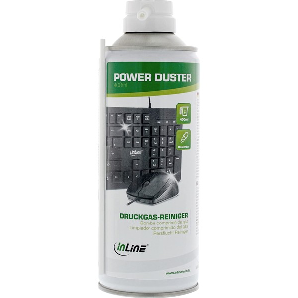 Inline Tastatur Reinigungsdruckluftspray 400ml