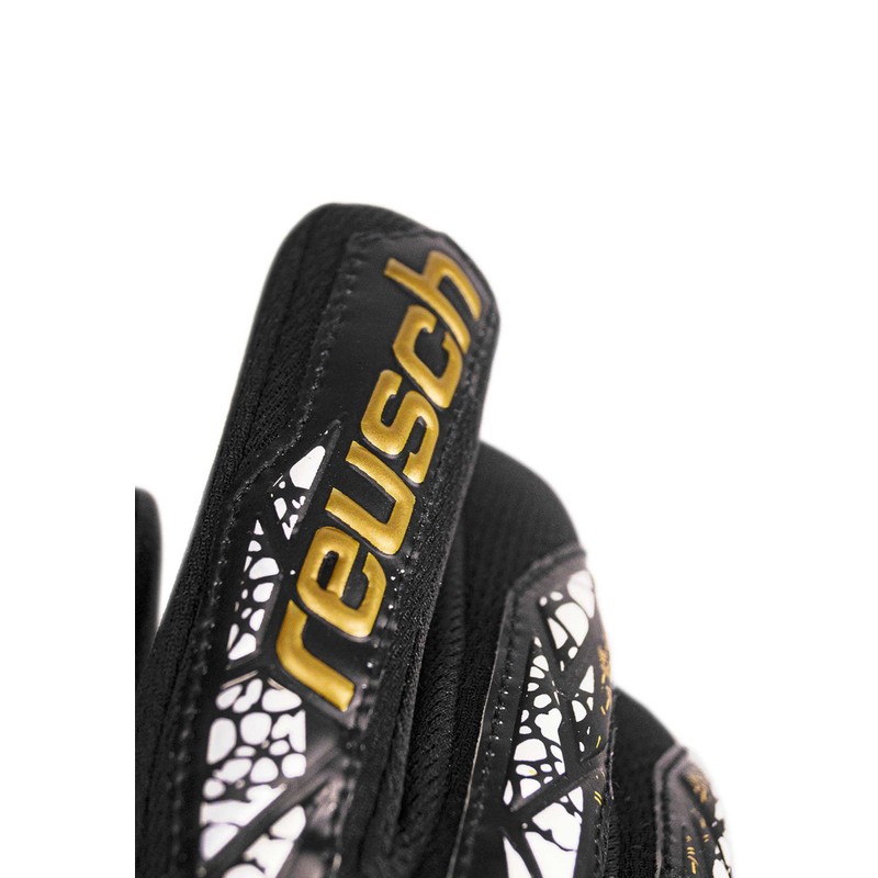 Reusch Attrakt Silver NC Finger Support Adult Goalkeeper Gloves with