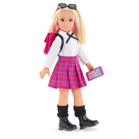 Corolle Girls School Uniform 8 Piece Accessory Set for All 28cm Dressing Dolls