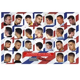 SI-13-20HM BARBER SALON BEAUTY SPA 24"X36" HAIR STYLE CUT DESIGN POSTER MEN