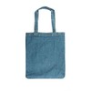Mens Womens Denim Tote Shoulder Shopping Bag Satchel with Front