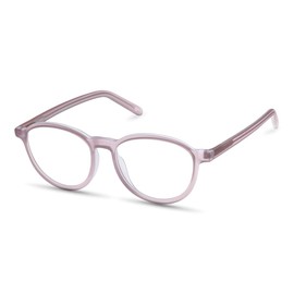 Sym removable frame made of acetate without lenses - compatible with all Sym glasses from the Kiez collection - model Bergmann, Crystal Skin Tone Pink | Matt