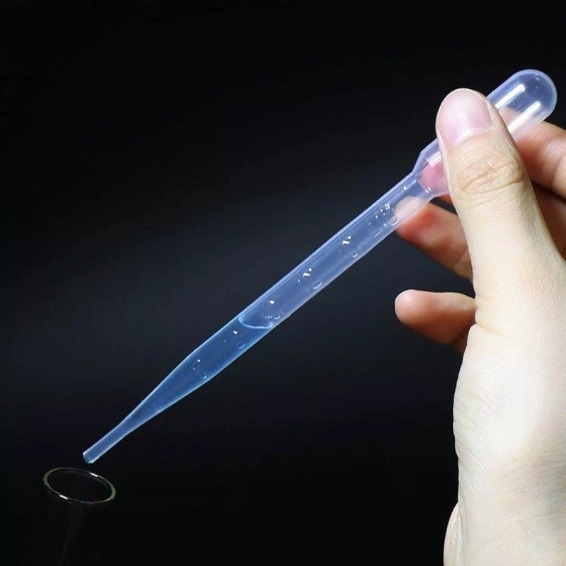 RAMMASTERY Pipetas Gotero Plásticas Transferencia Desechable 3ml 100pza