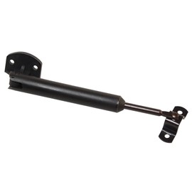 RV Designer H279, Door Support Strut, Plastic and Metal, Spring-Loaded 6-1/4 inch, Cabinet Hardware, Black, 2 Per Pack